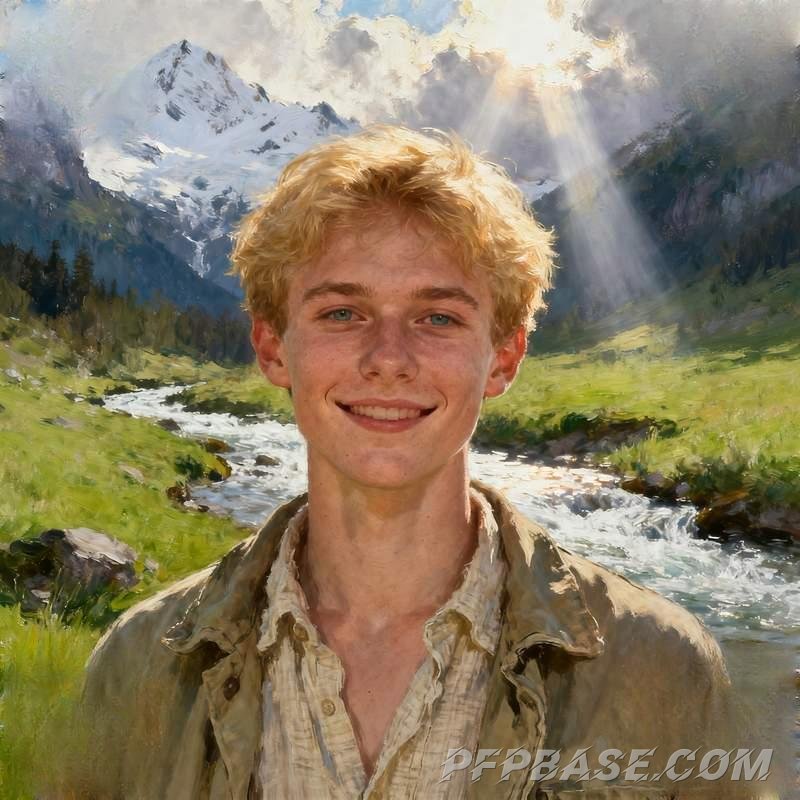 Image 18: man, coastline, city night view, snowy mountain stream, forest morning mist, graffiti wall