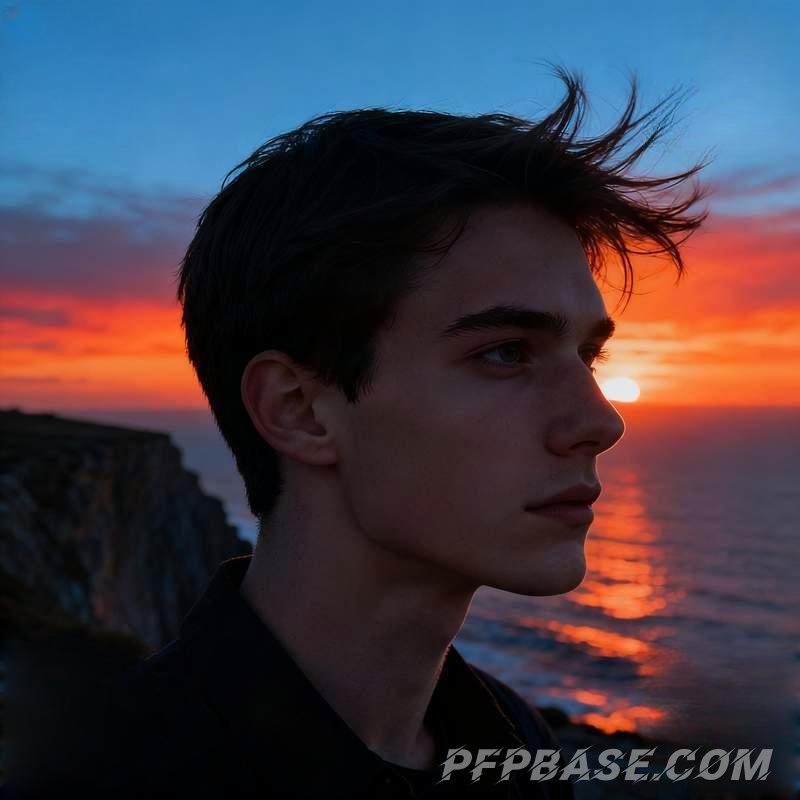 Image 22: man, coastline, city night view, snowy mountain stream, forest morning mist, graffiti wall