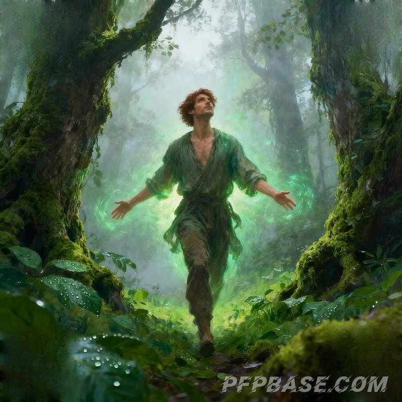 Image 23: man, coastline, city night view, snowy mountain stream, forest morning mist, graffiti wall