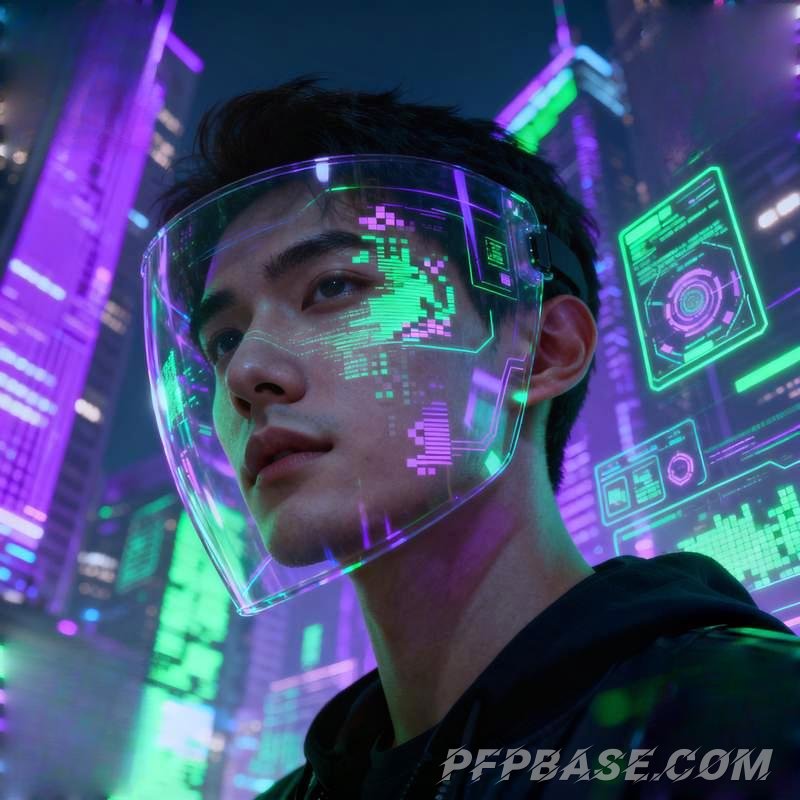 Image 3: young man, neon metropolis, star trail vortex, graffiti wall, morning mist on prairie, volcanic nigh