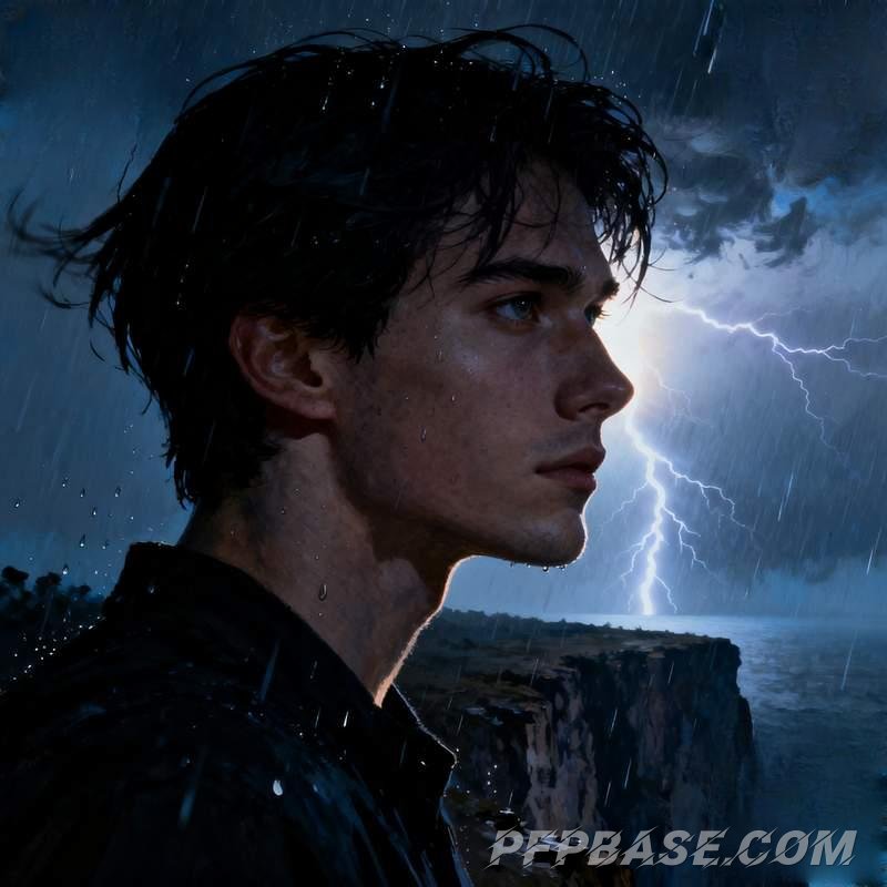 Image 8: cold-hearted guy, cliff storm, nordic forest, graffiti city, mountain meditation, industrial ruins