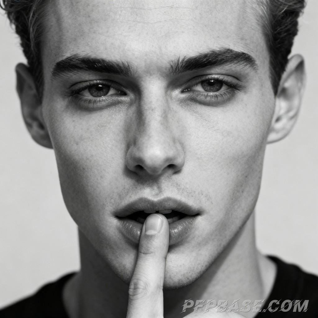 Image 2: modern metropolis, young white individual, diverse lifestyle, high quality, low saturation