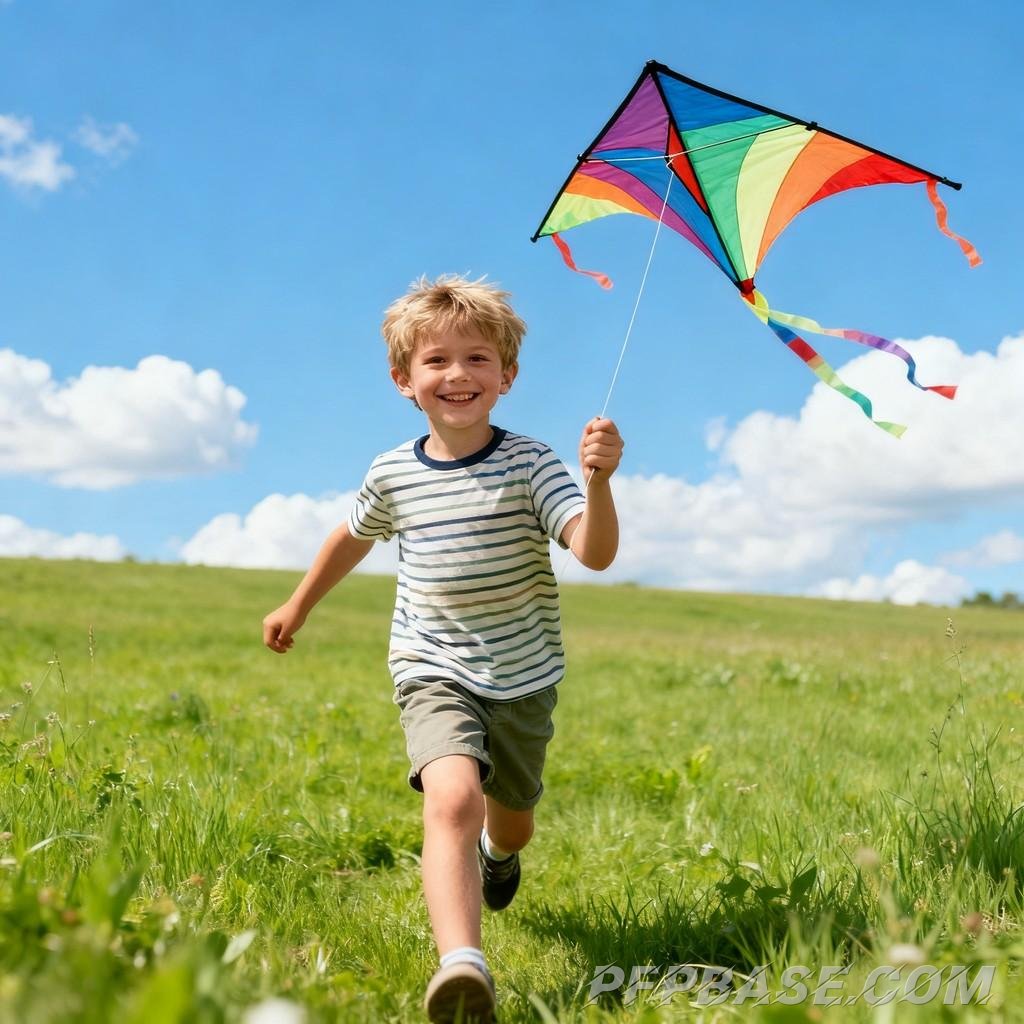 Image 1: childlike wonder, fashion flair, vibrant energy, dreams, freedom