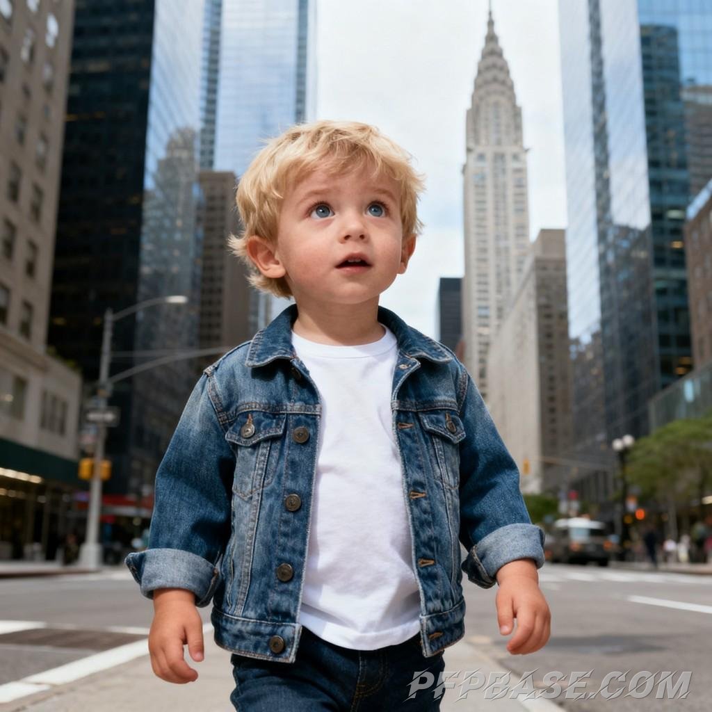 Image 2: childlike wonder, fashion flair, vibrant energy, dreams, freedom