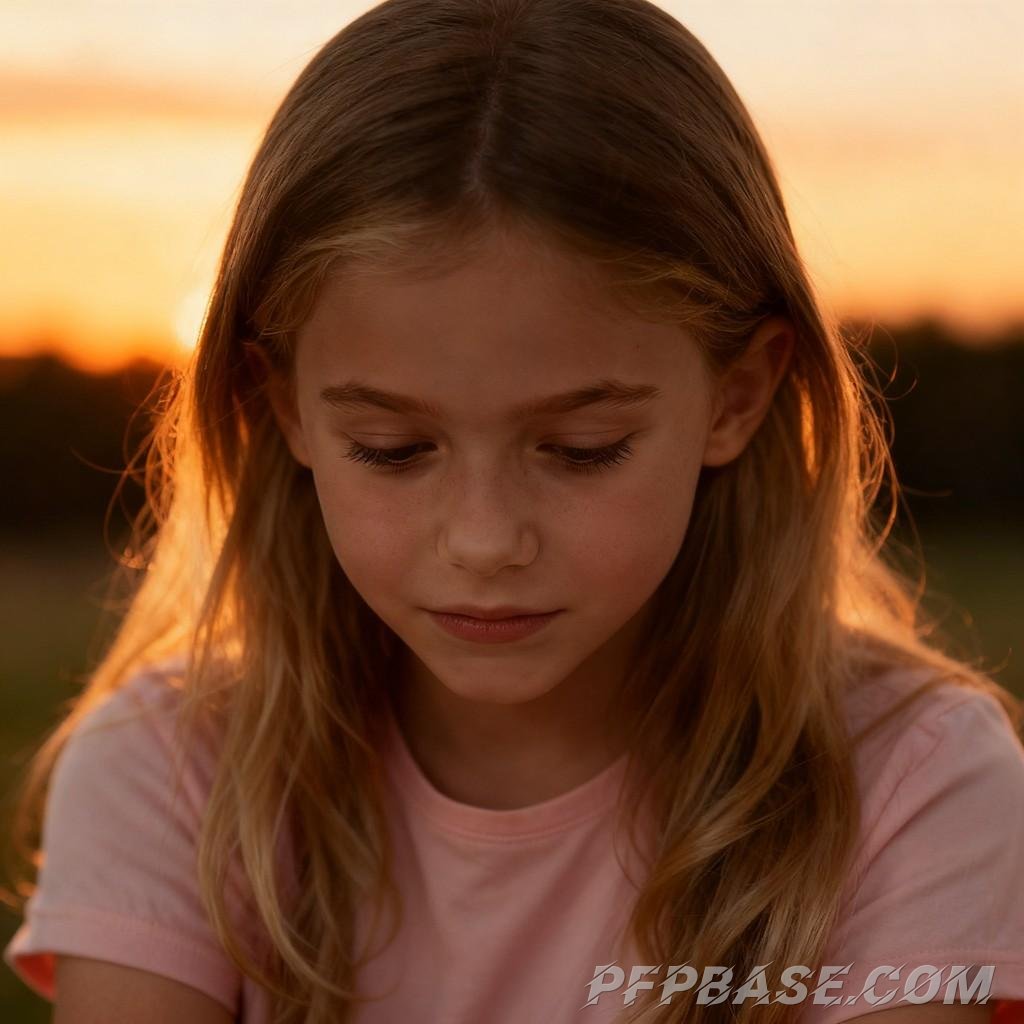 Image 7: sweet smile, silly face, intently munching cookie, side profile grin, savoring ice cream