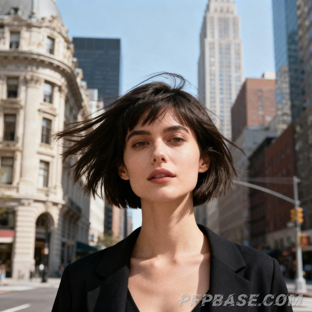 Image 7: city girl, romantic night, youthful energy, melancholic beauty, free spirit, gentle charm