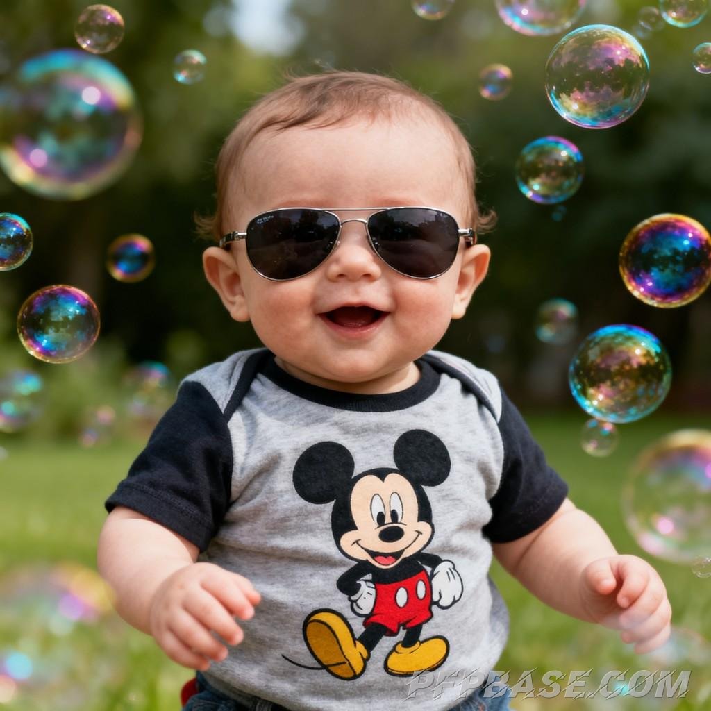 Image 4: global flair, adorable baby, movie star, iconic figure, creative avatar