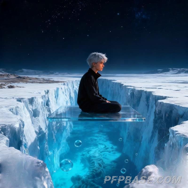 Image 3: male head, twilight mountain peak, starry desert, Scottish highlands, urban thunderstorm, waterfall