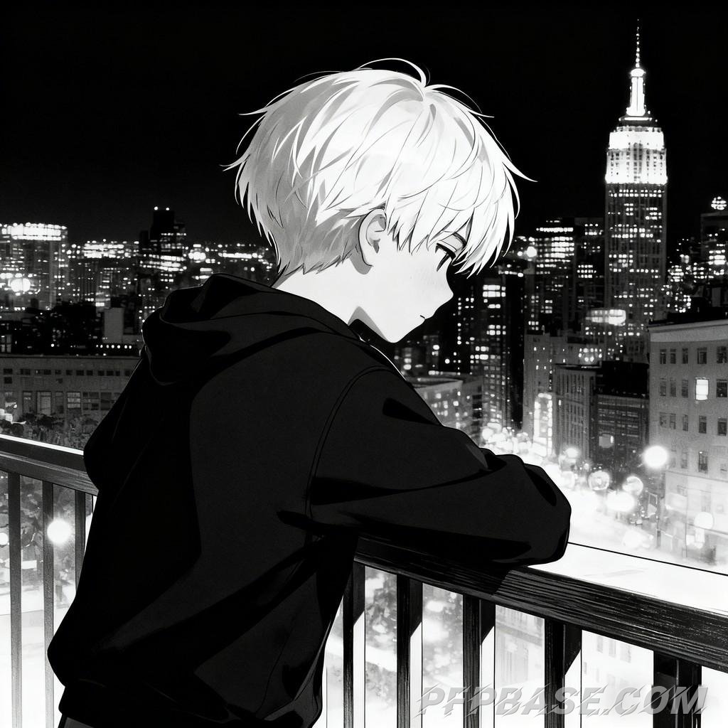 Image 8: smiling youth, stern military uniform, silver-haired with bandages, golden hair in red light, masked