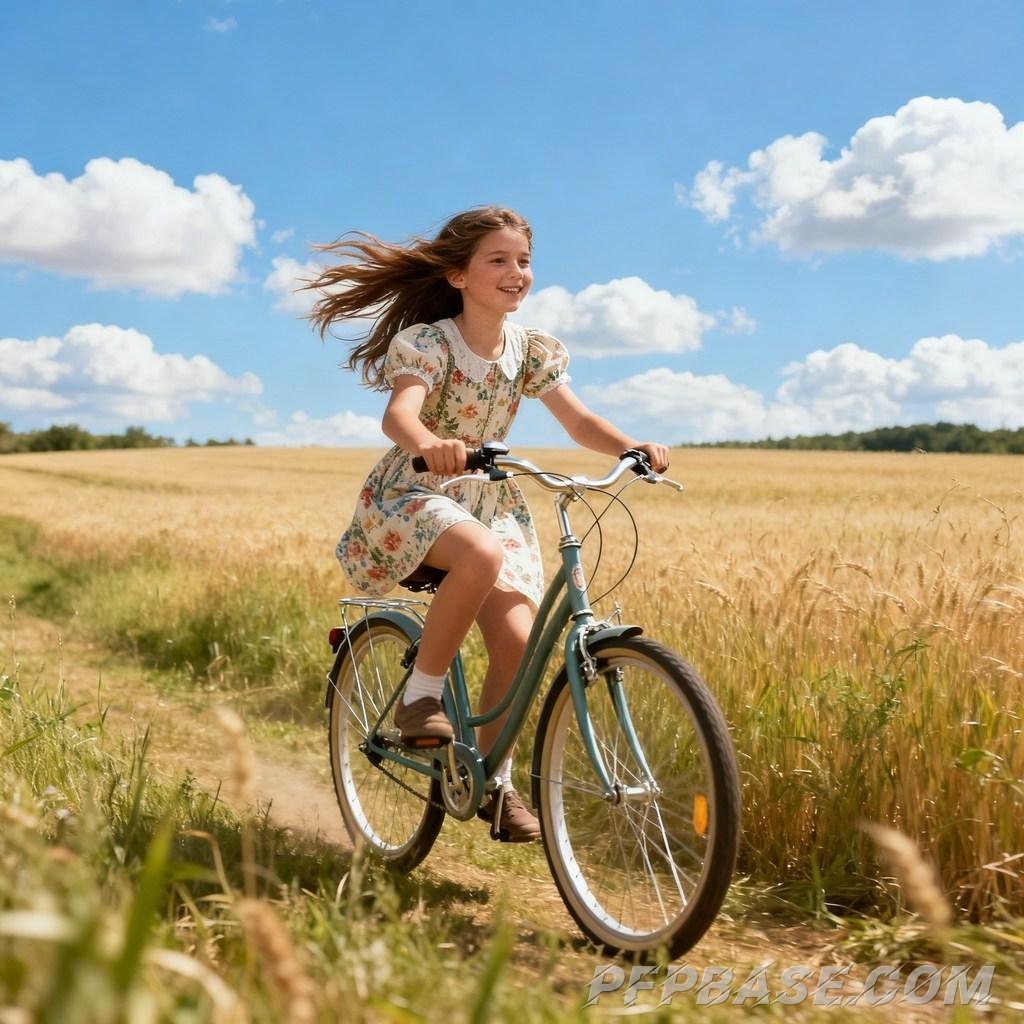 Image 7: blonde girl, country girl, exaggerated boy, focused girl, interactive boy, clear-eyed girl