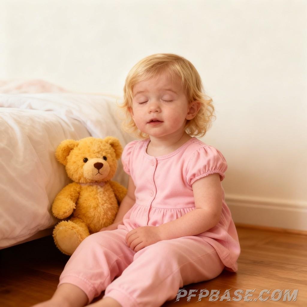 Image 7: cute, childlike innocence, soothing, heartwarming, vibrant