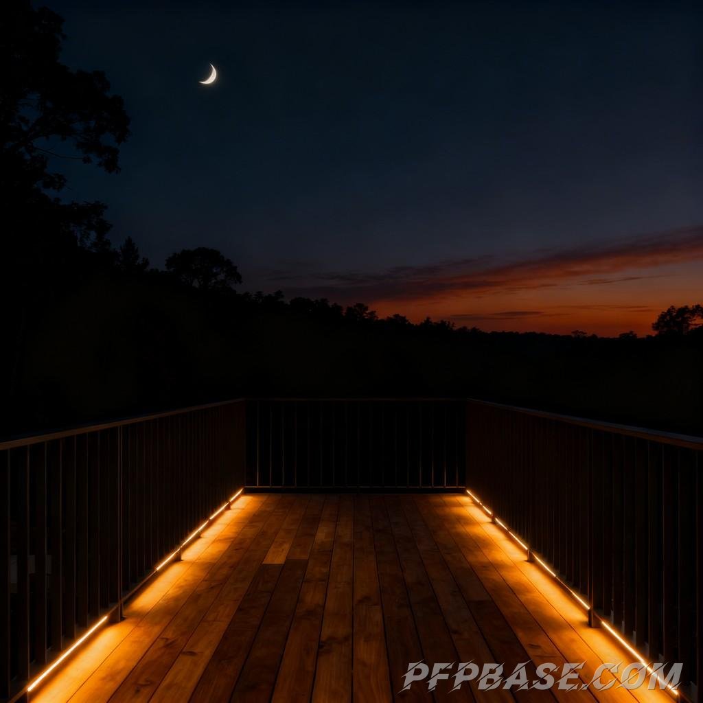 Image 1: modern, terrace, twilight, stunning view, nature