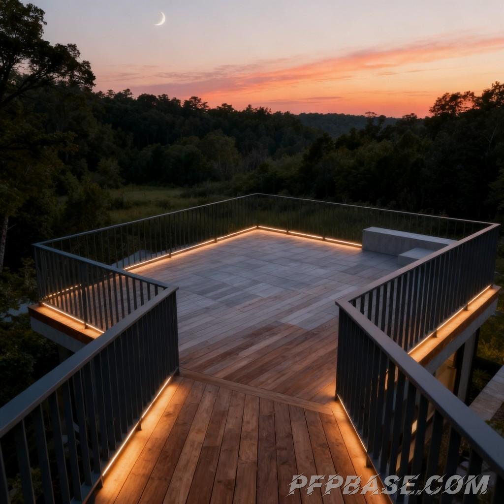 Image 2: modern, terrace, twilight, stunning view, nature