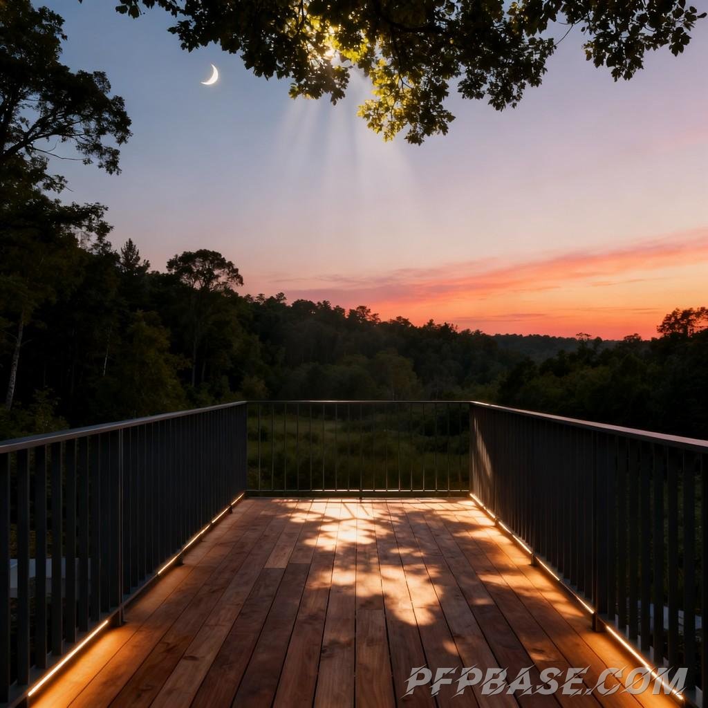 Image 7: modern, terrace, twilight, stunning view, nature
