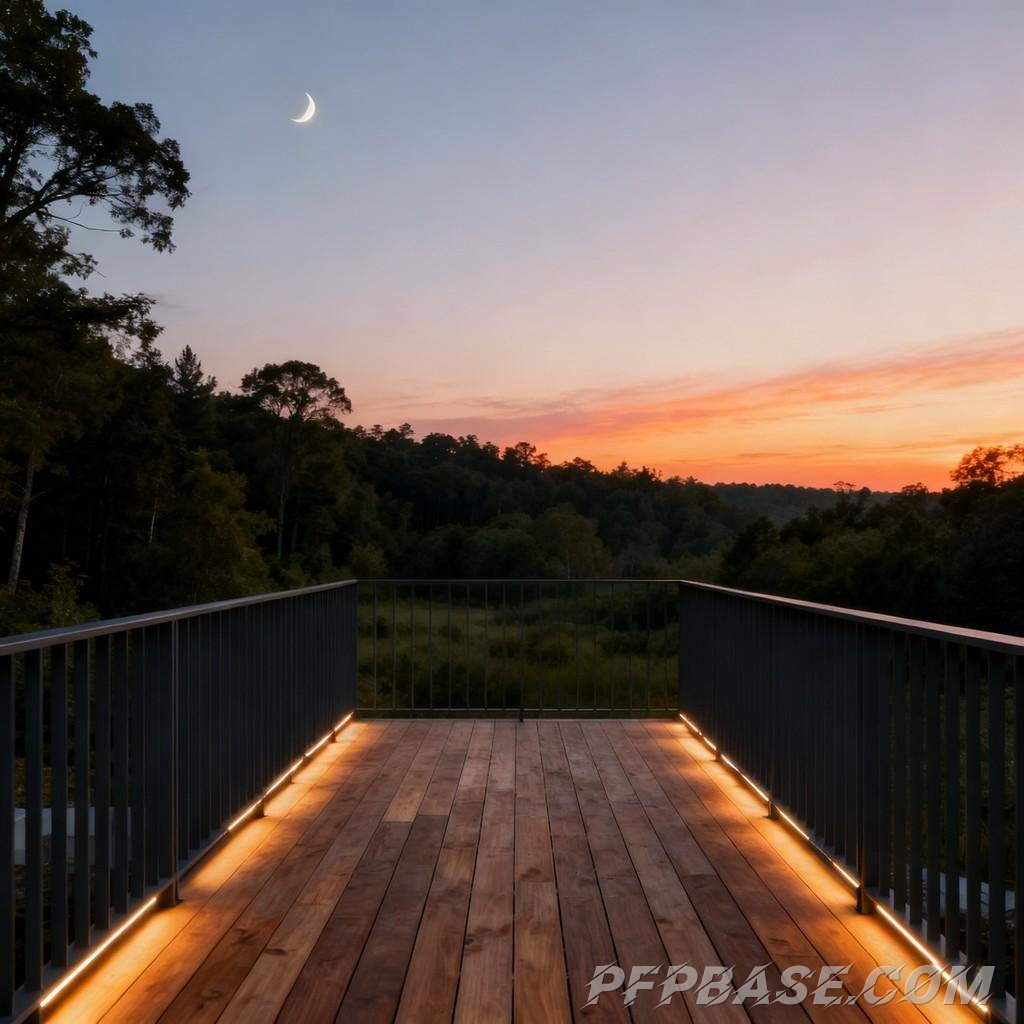 Image 8: modern, terrace, twilight, stunning view, nature