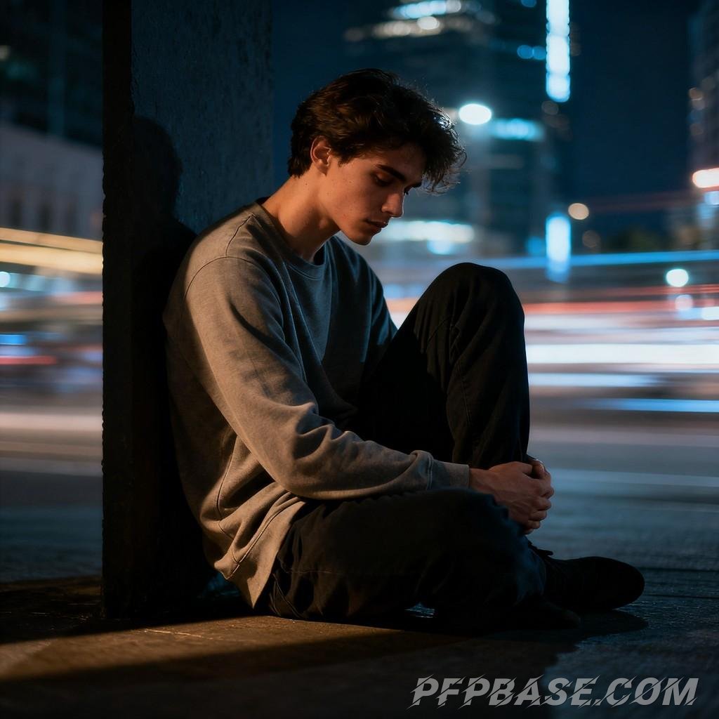 Image 3: melancholy, contemplation, solitude, introspection, dreamy