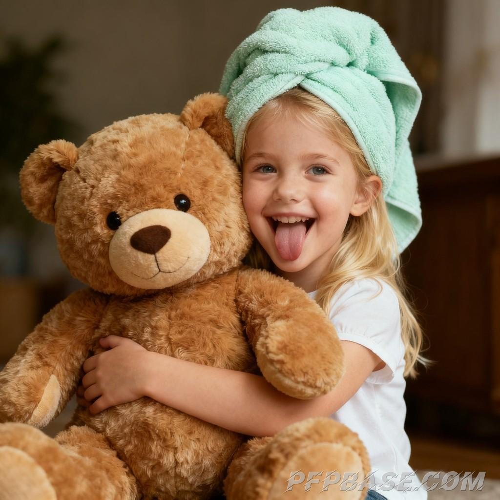 Image 1: lively, adorable, little girl, creative, avatar