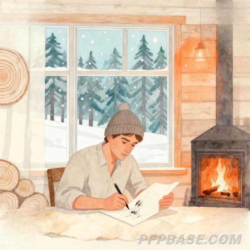 Image 2: man, by window, forest, rooftop, church