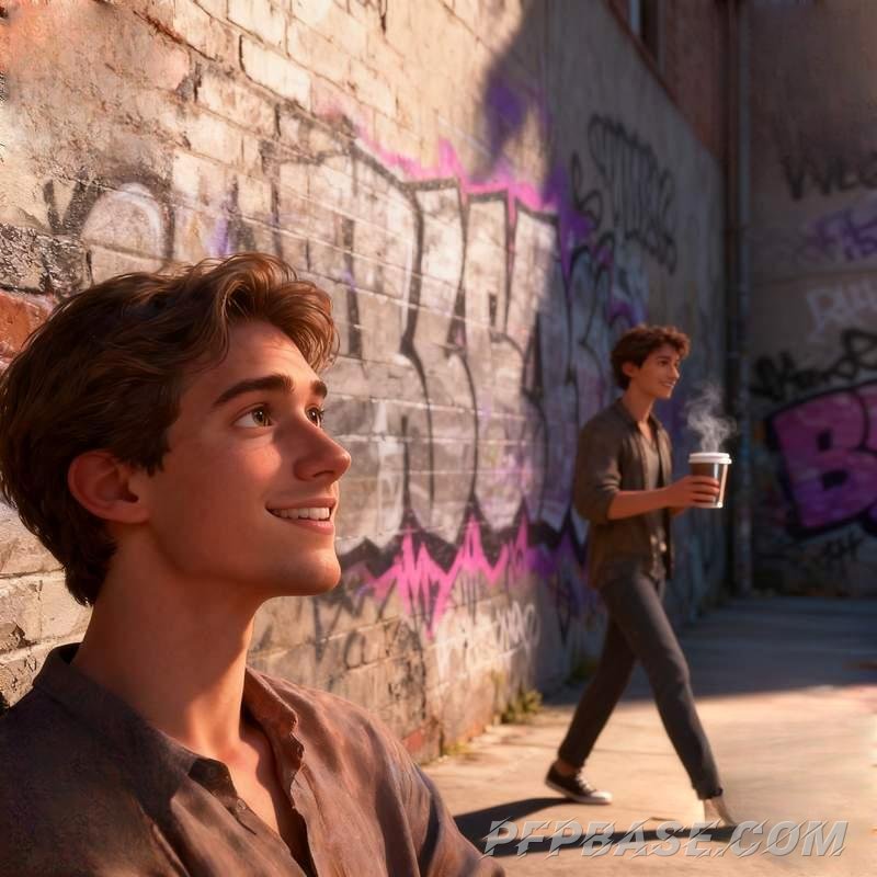 Image 3: man, by window, forest, rooftop, church