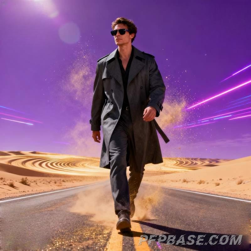 Image 3: male, minimalist, handsome, stylish, profile picture