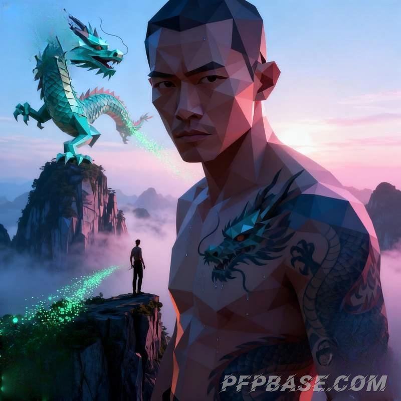 Image 2: dragon-patterned man, crystal dragon, bronze dragon head, flying dragon storm, wool felt dragon, jad