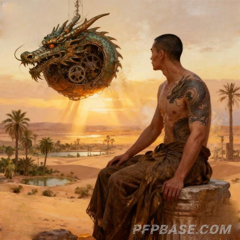 Image 4: dragon-patterned man, crystal dragon, bronze dragon head, flying dragon storm, wool felt dragon, jad