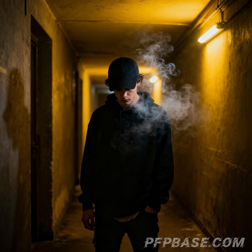 Image 1: urban youth, play of light and shadow, emotional resonance, nature, journey ahead