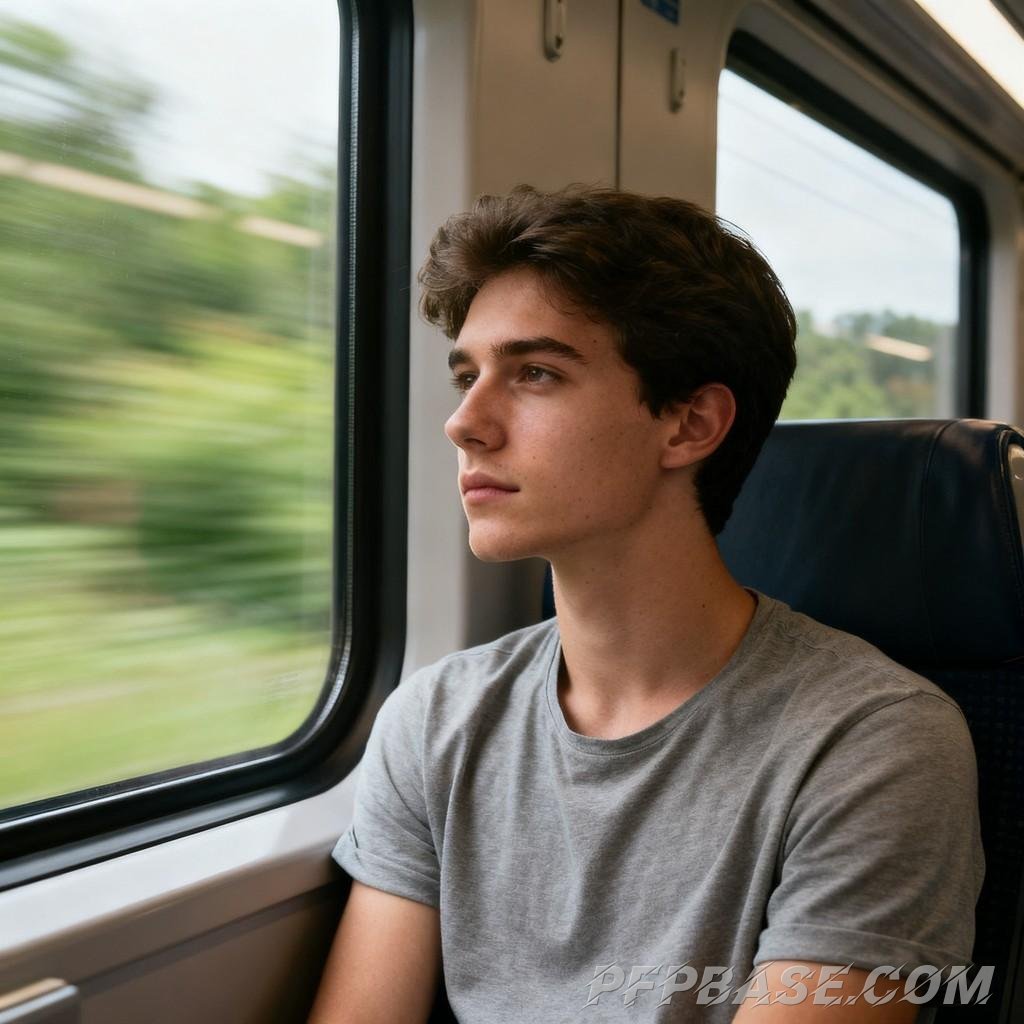 Image 8: urban youth, play of light and shadow, emotional resonance, nature, journey ahead