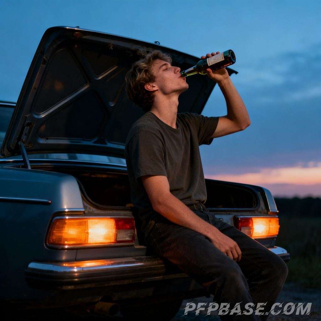 Image 5: sunset silhouette, selfie moment, mountain peak view, music immersion, bird flight reverie, memory w