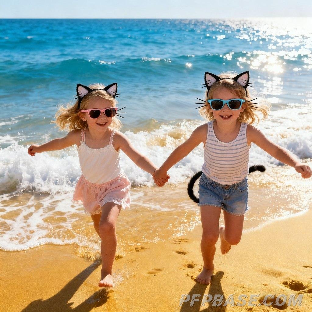 Image 5: joyful childhood, modern metropolis, harmony with nature, innocence and play, warm family moments