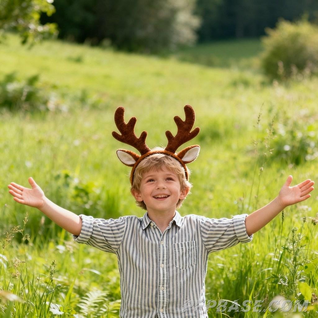 Image 6: joyful childhood, modern metropolis, harmony with nature, innocence and play, warm family moments