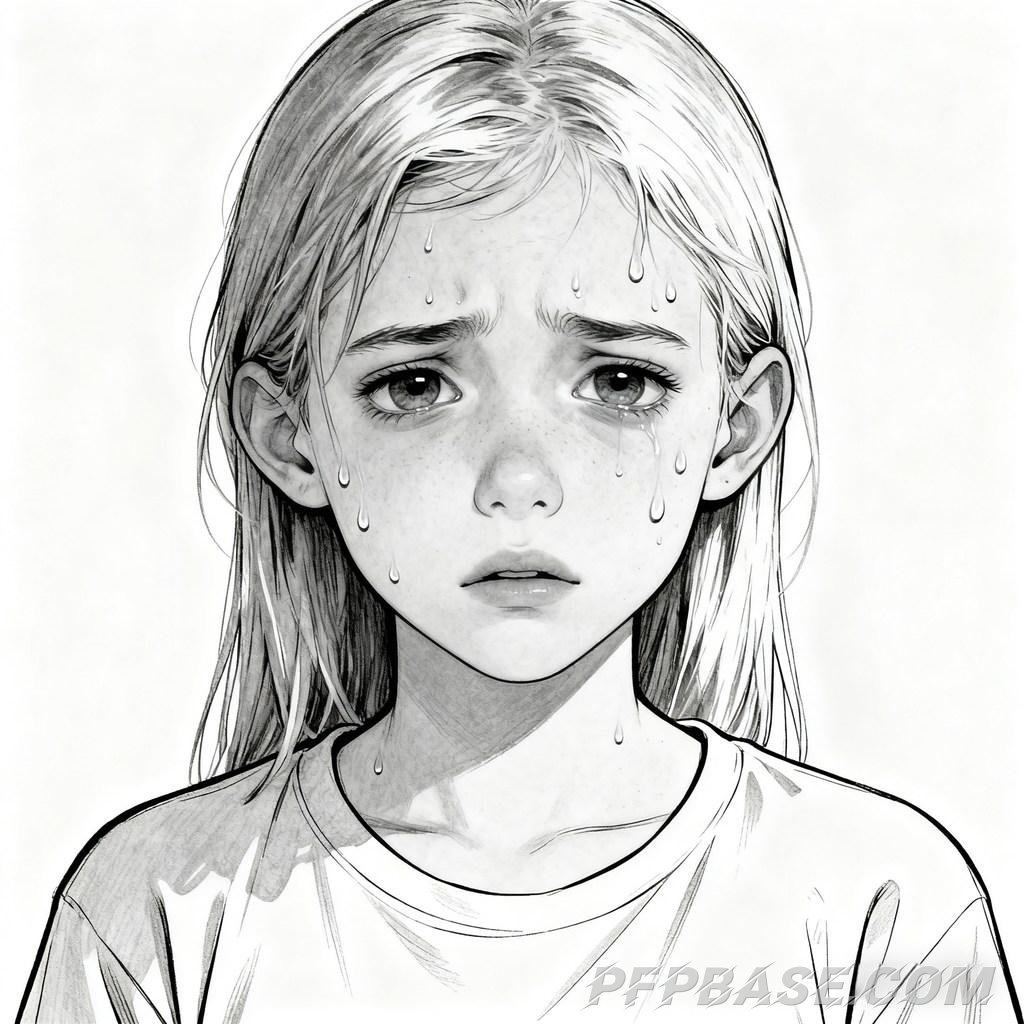 Image 1: sharp gaze, pensive youth, melancholic tears, lost gaze upward, enigmatic smile, silhouette against