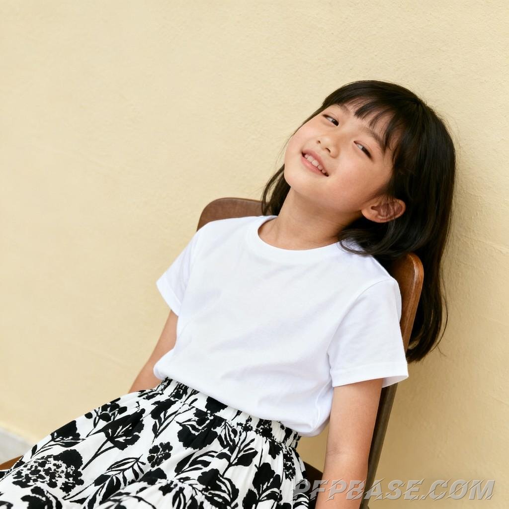 Image 1: lively, adorable, global, child, image