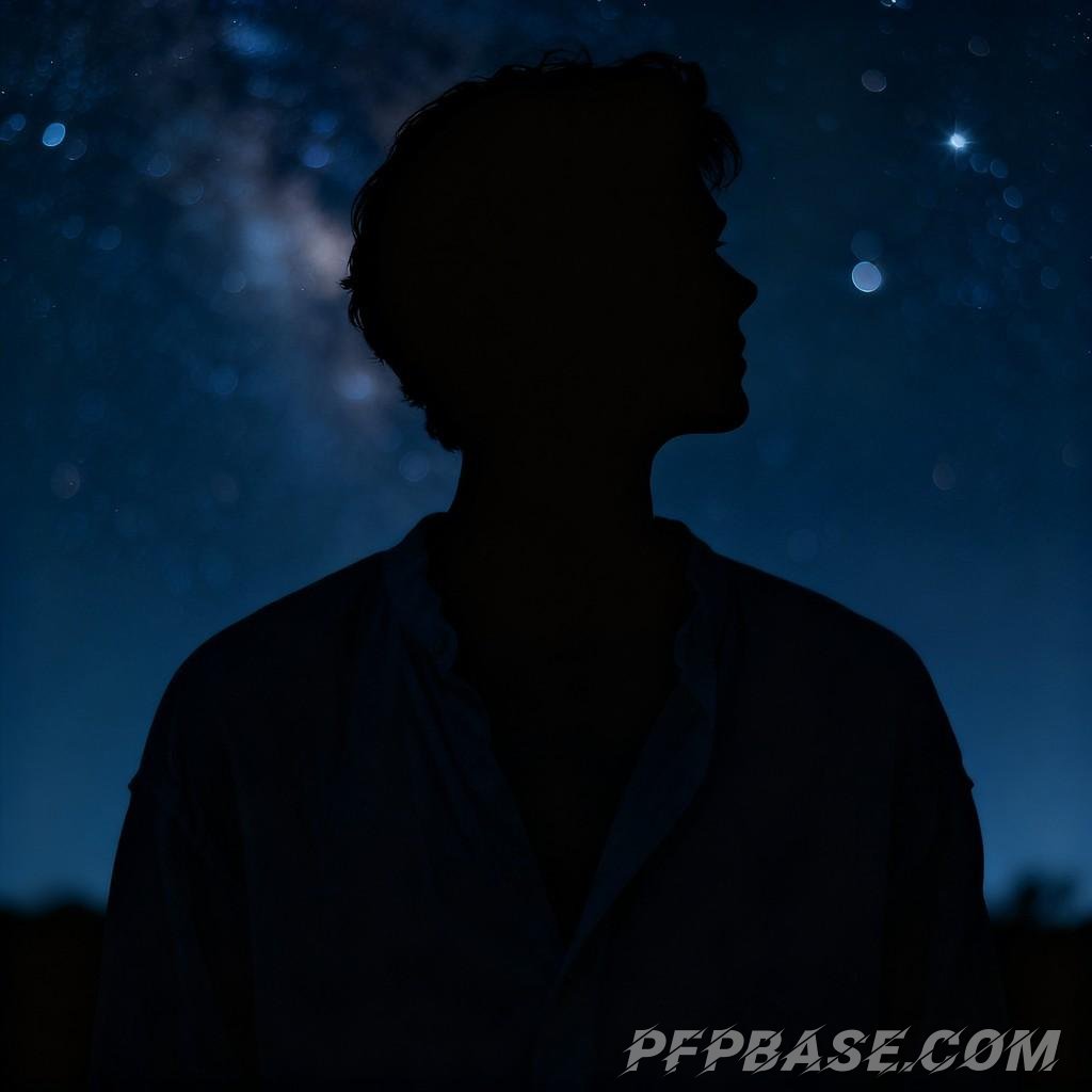 Image 2: melancholy, solitude, introspection, black and white style, male character