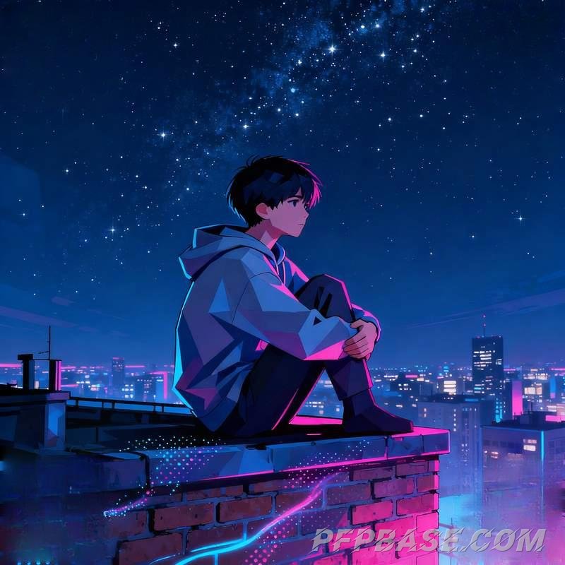 Image 1: male, nature, city, abstract, light and shadow, emotion