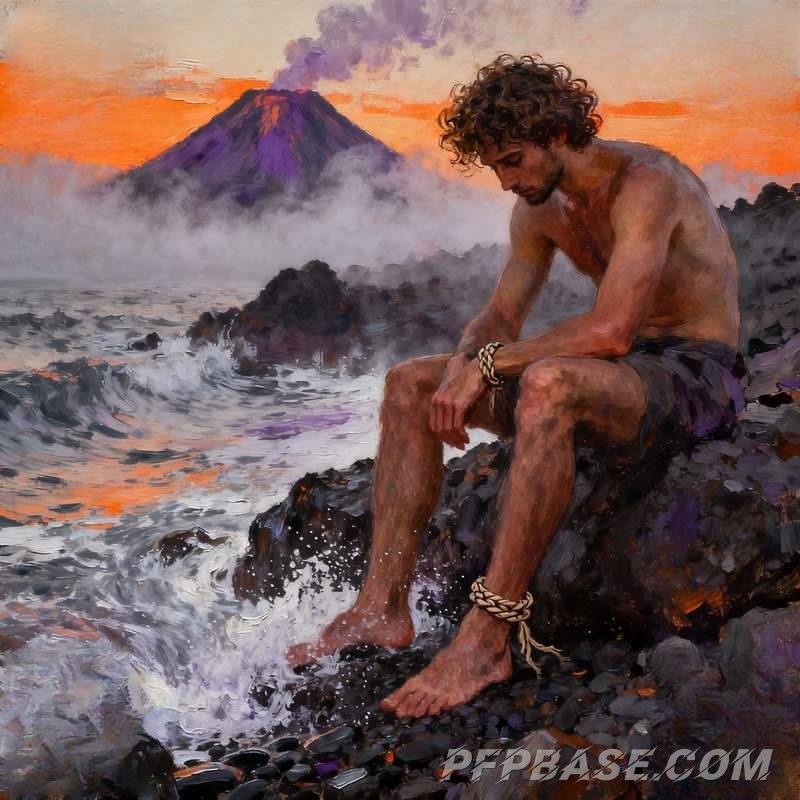 Image 7: male avatar, city rooftop, coastal rocks, starry vortex, graffiti wall, forest hunter