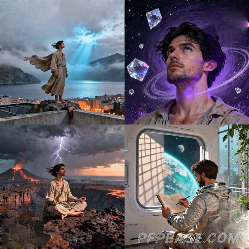 Image 1: male, avatar, high-end, stylish, unique