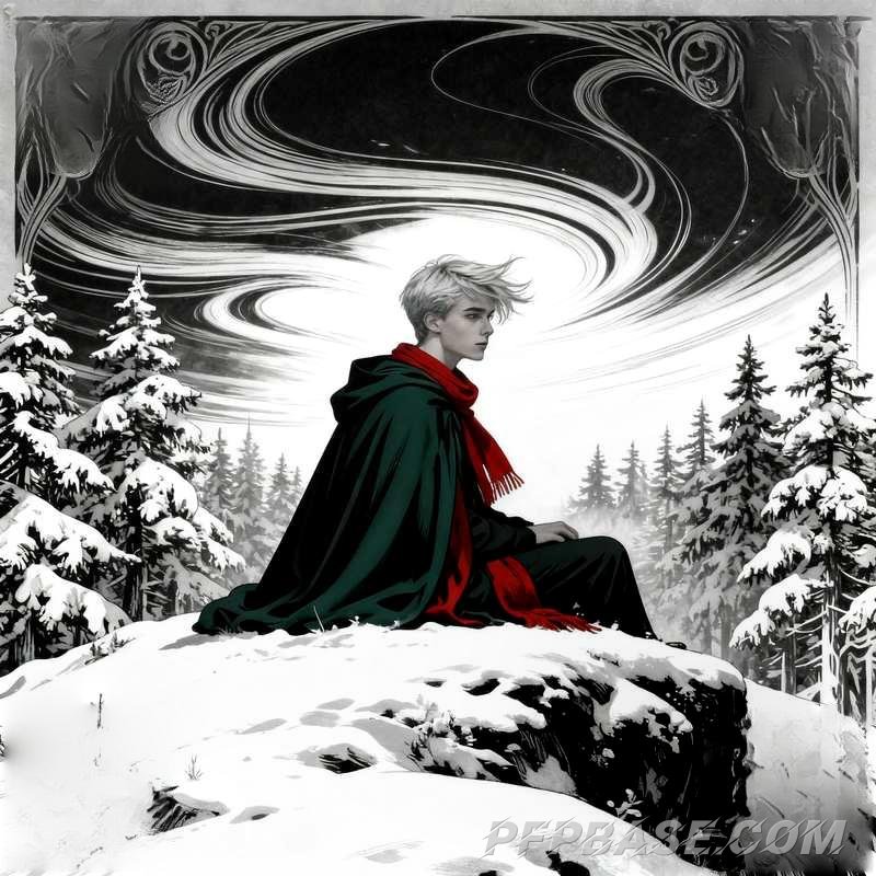 Image 1: youth, city terrace, autumn forest, rain-soaked streets, seaside silhouette, glasshouse