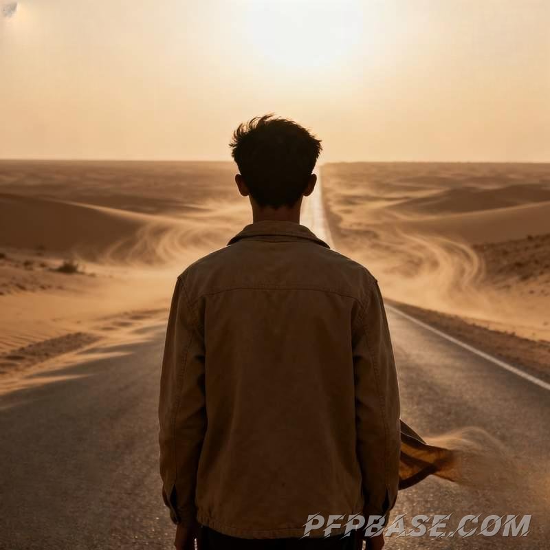 Image 7: young man, urban rooftop, forest dawn, seaside rocks, geometric city, desert highway