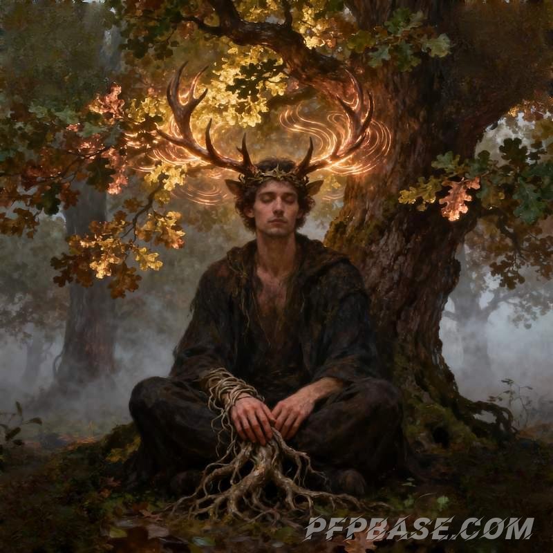 Image 5: guy, avatar, cool, light and shadow, nature, future