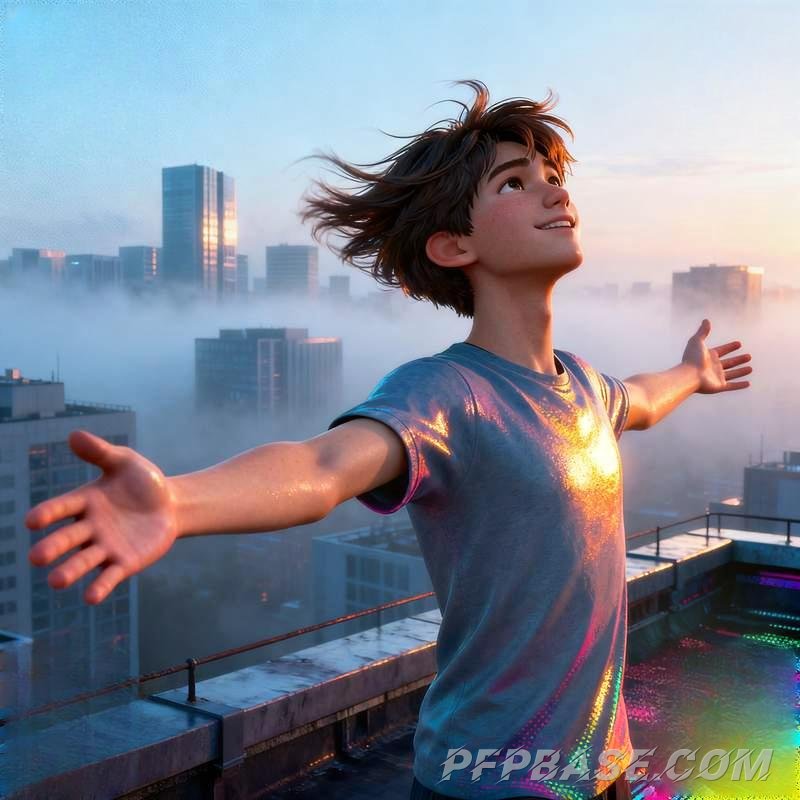 Image 2: sunlight, man, forest, coastline, meadow