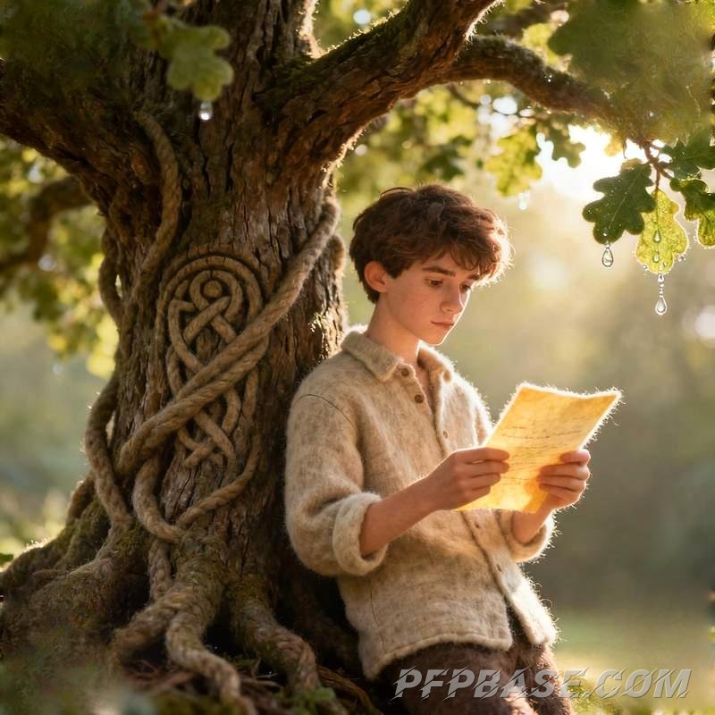 Image 4: sunlight, man, forest, coastline, meadow