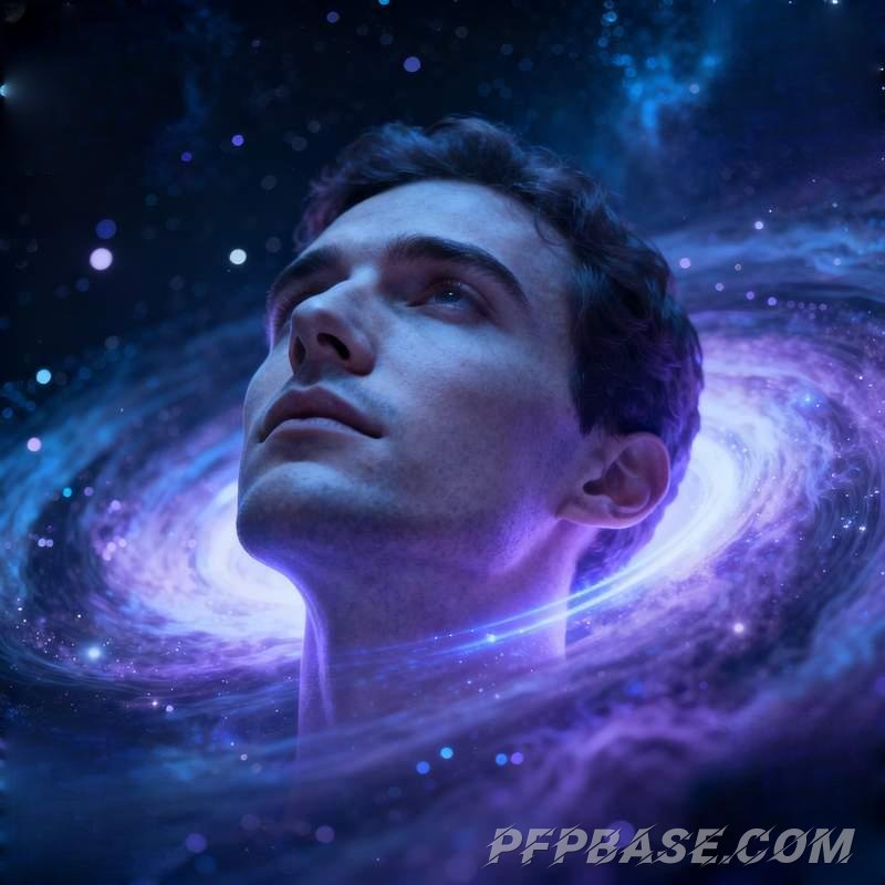 Image 7: man, city, forest, virtual space, desert, graffiti wall