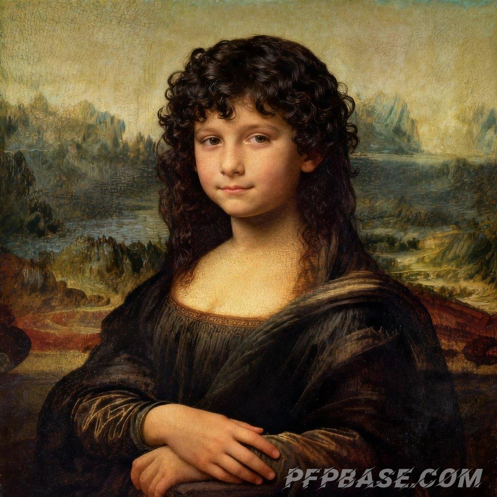 Image 6: surreal, childlike, classical Western, portrait, creative