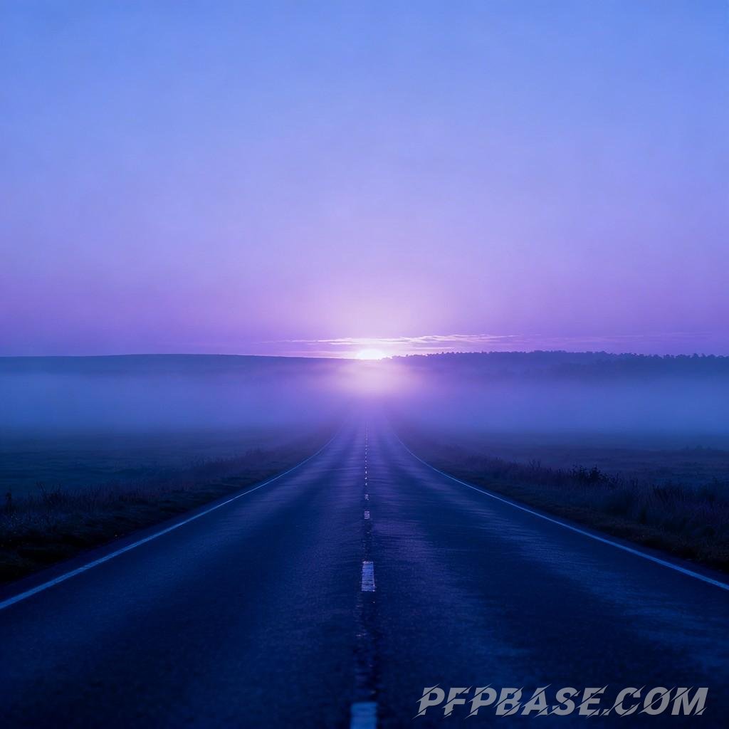 Image 2: golden, sunset, highway, tranquility, hope