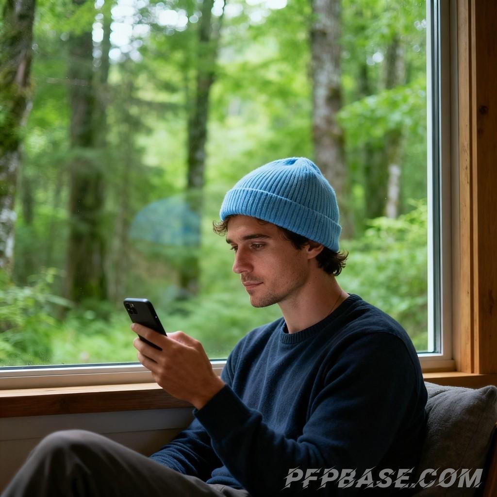 Image 2: 2D vibe, vintage studio, serene nature, cozy interaction, laid-back lifestyle, relaxed selfie