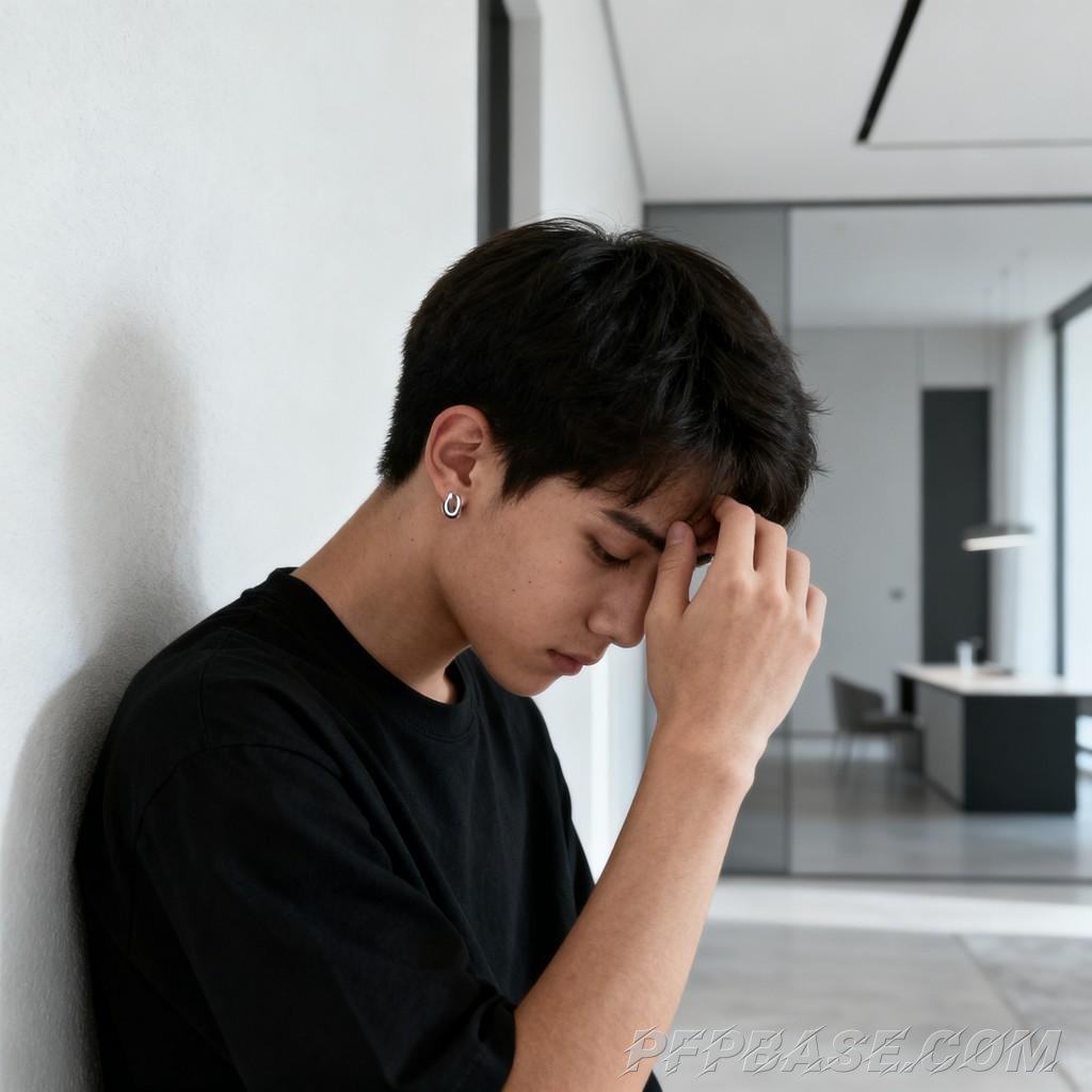 Image 1: melancholy, reserved, languid, rebellious, contemplative, playful