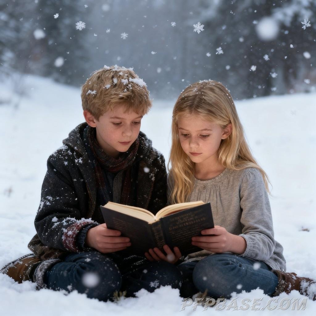 Image 2: childlike wonder, reading, warmth, celebration, dreams