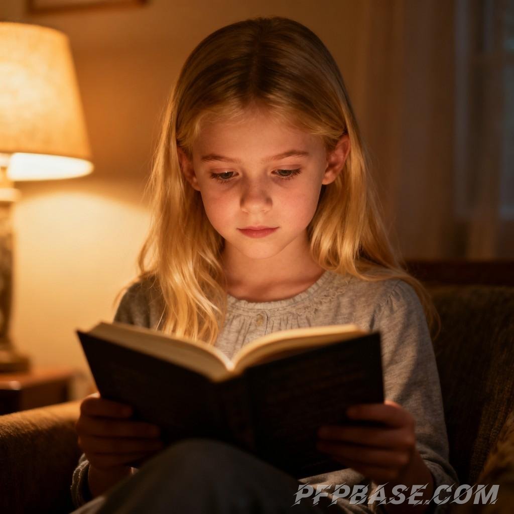 Image 4: childlike wonder, reading, warmth, celebration, dreams