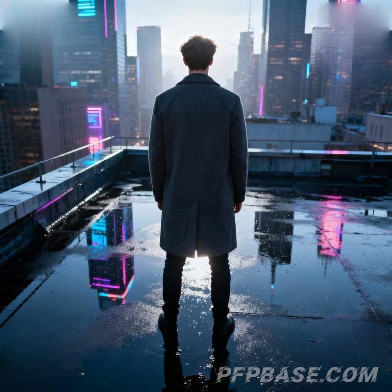 Image 2: male head, unique style, play of light and shadow, nature, urban scene, artistic expression